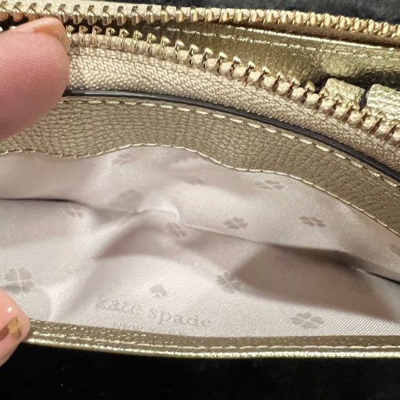 Kate Spade Gold Metallic Wallet - Picture 11 of 11